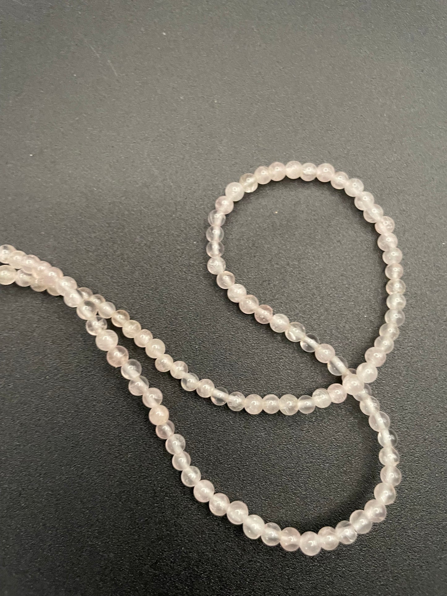 Rose quartz bead 6mm