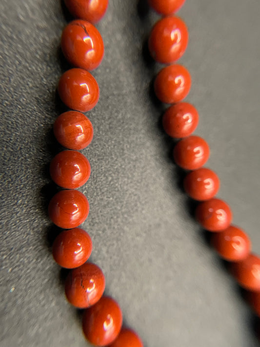 B2 Red jasper beads