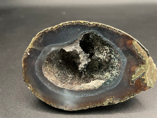 R2 Geode with minerals and crystals in center