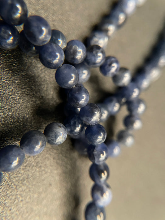 B1 Sodalite Beads 4mm